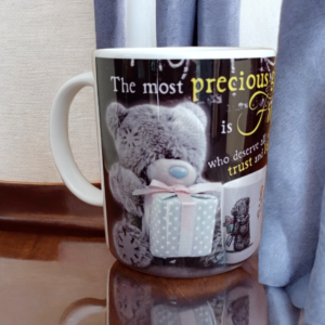 ceramic white mug