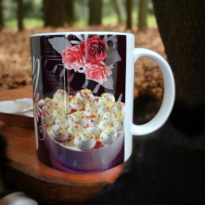 ceramic white mug